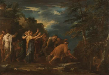 Pythagore émergeant des Enfers